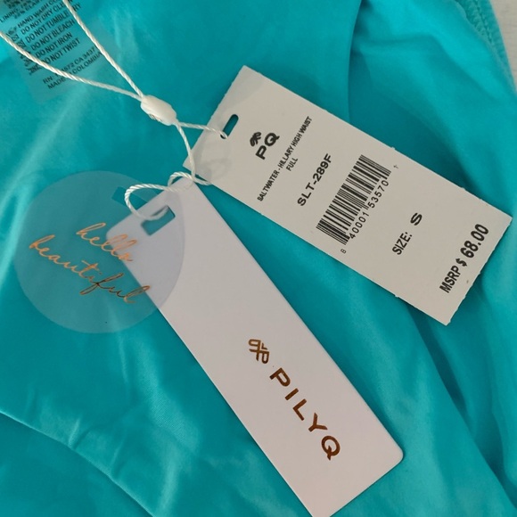 NWT‎ PILYQ | Hillary High-Waist Bottom Saltwater Full Style - Picture 9 of 10